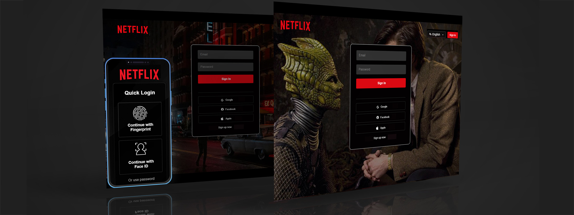 Netflix Login Exploration