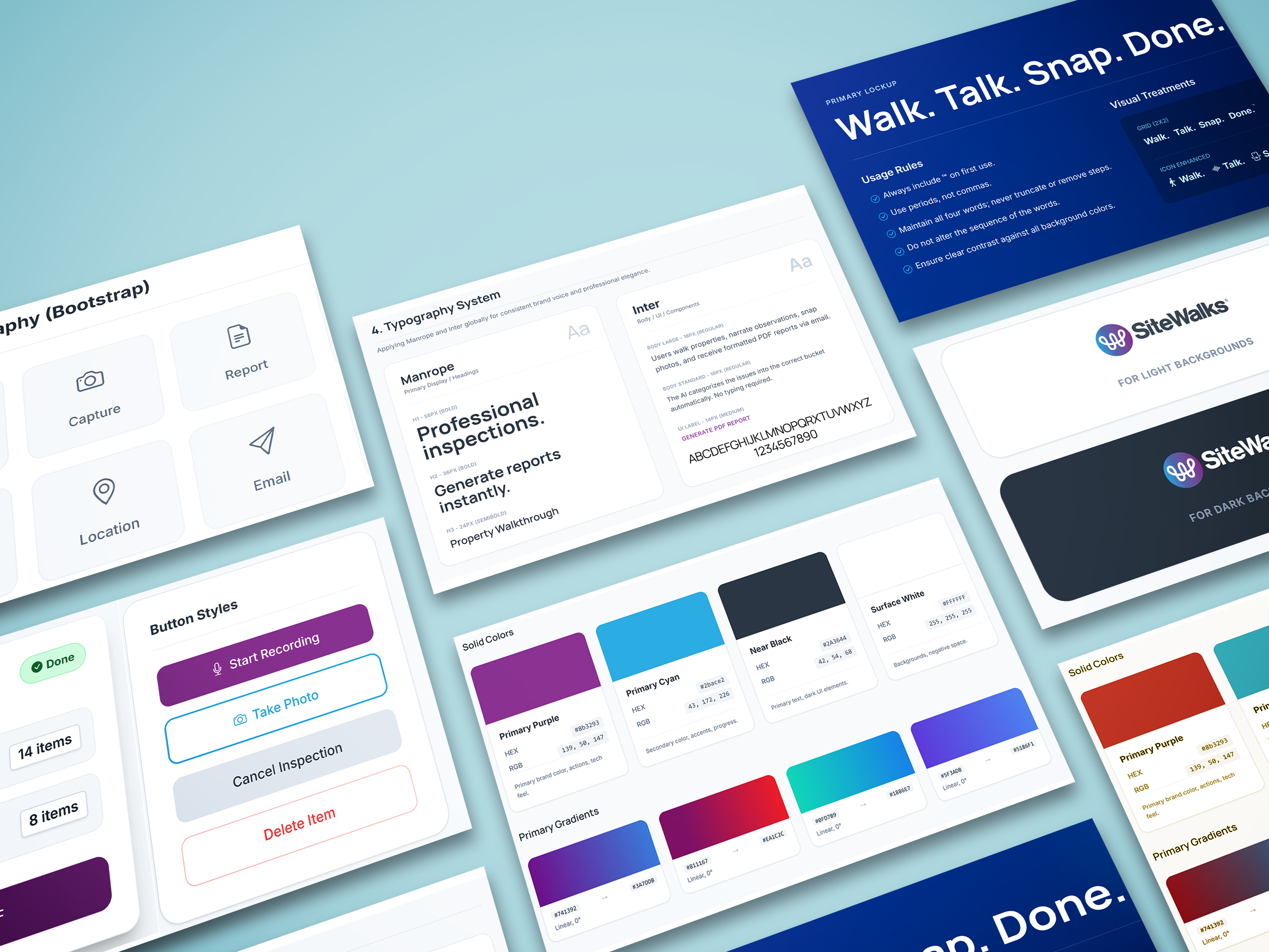 SiteWalks Brand System